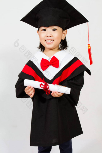 亚洲孩子毕业