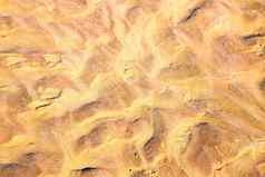 棕色（的）干沙子撒哈拉沙漠沙漠摩洛哥非洲侵蚀