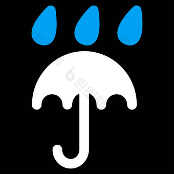 雨保护图标