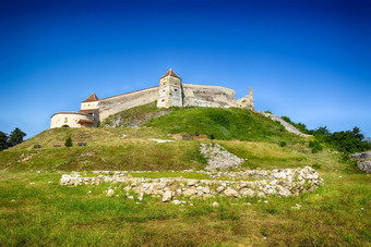 raș11月城堡罗马尼亚堡垒raș11月德国rosenauer伯格历史纪念碑具有里程碑意义的罗马尼亚位于raş11月布拉索夫县附近布拉索夫