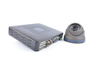 数字视频录音机视频监测圆顶相机