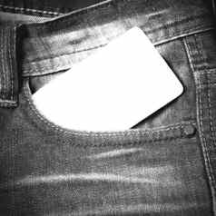 业务卡珍口袋里黑色的白色语气颜色风格
