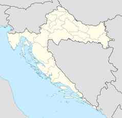 克罗地亚地图