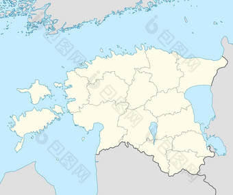 爱沙尼亚地图