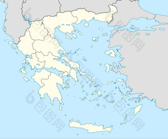 希腊地图