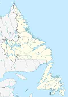 纽芬兰拉布拉多地图
