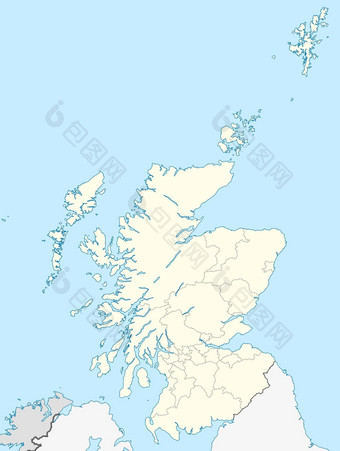 苏格兰地图