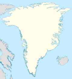 格陵兰岛地图