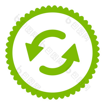 刷新<strong>公约</strong>平生态绿色颜色轮邮票图标