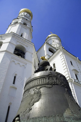 伊凡伟大的钟楼复杂的莫斯科克林姆林宫俄罗斯