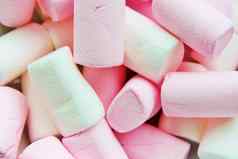 棉花糖粉红色的白色