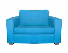 蓝色的扶手椅