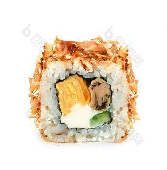 传统的新鲜的日本寿司卷