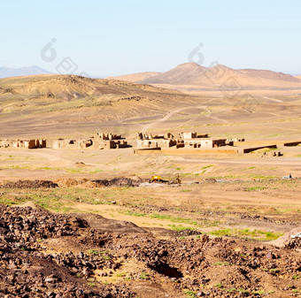 撒哈拉沙漠非洲摩洛哥现场施工历史