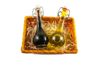 <strong>瓶</strong>酒醋橄榄石油礼物盒子