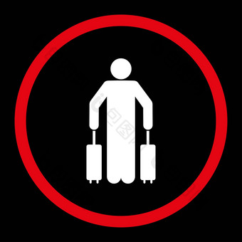 乘客行李图标