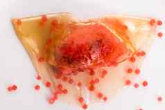 蜂蜜包装西瓜草莓鱼子酱分子气体