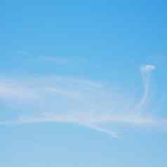 天空意大利欧洲多云的毛茸茸的Cloudscape
