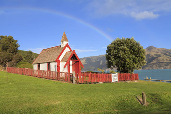 毛利教堂阿卡罗新西兰