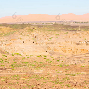 撒哈拉沙漠非洲摩洛哥现场施工历史