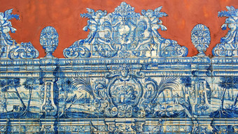 葡萄牙语瓷砖苏亚雷斯两个旅行博物馆港口葡萄牙