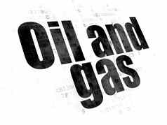 减少加工概念石油气体数字背景