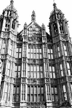 伦敦历史议会玻璃窗口结构