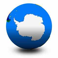 南极洲政治全球插图