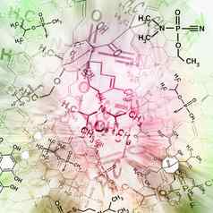 图像化学技术摘要背景科学壁纸学校化学公式结构