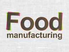 行业概念食物制造业织物纹理背景