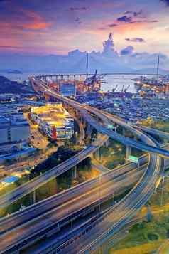 在香港香港扛的桥