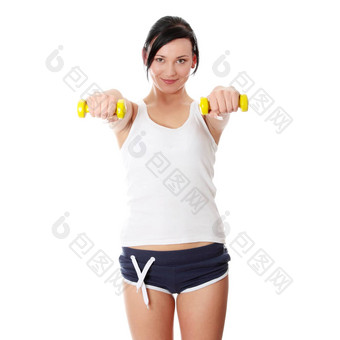 女人健身锻炼