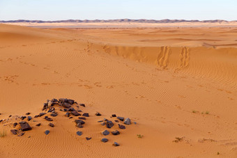 阳光摩洛哥沙子沙丘