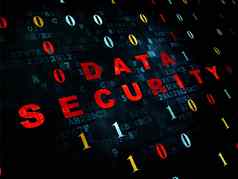保护概念数据安全数字背景