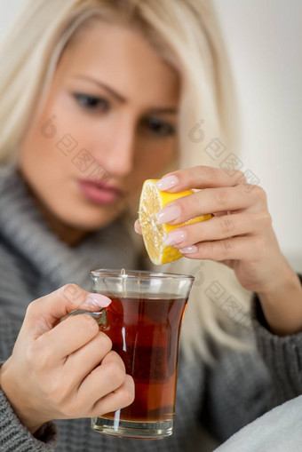 柠檬茶感冒