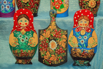传统的俄罗斯记忆装饰饰品