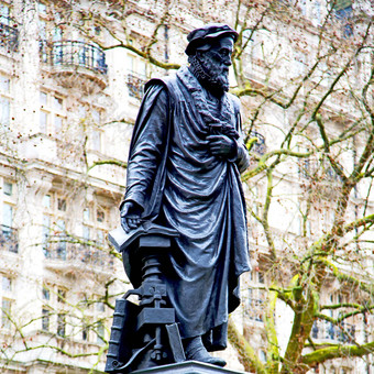 大理石雕像城市伦敦英格兰
