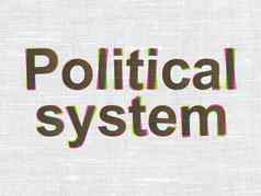 政治概念政治系统织物纹理背景