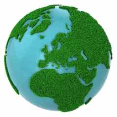全球草水欧洲部分