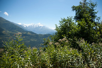 徒步旅行山