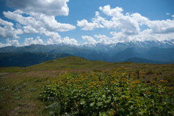 徒步旅行山