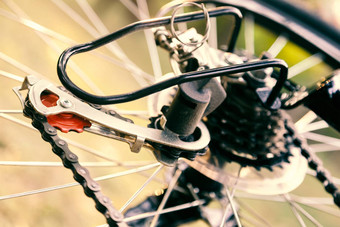 关闭自行车轮细节