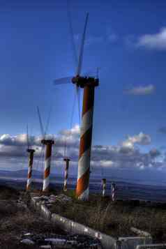 风涡轮机以色列