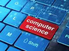科学概念电脑科学电脑键盘背景