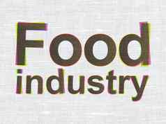 行业概念食物行业织物纹理背景