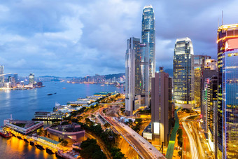 维多利亚港在香港香港