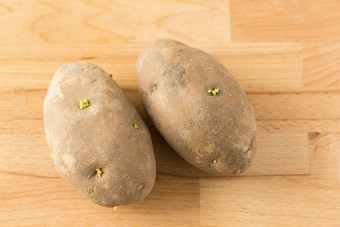 发芽种子土豆