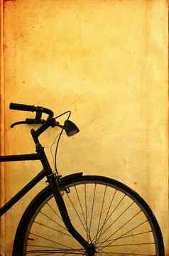 古董自行车