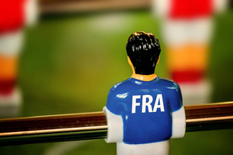 法国国家泽西岛古董桌上足球表格足球游戏