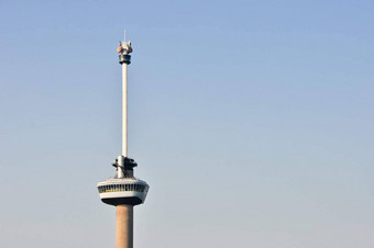 放大视图欧洲桅<strong>杆塔</strong>具有里程碑意义的鹿特丹荷兰